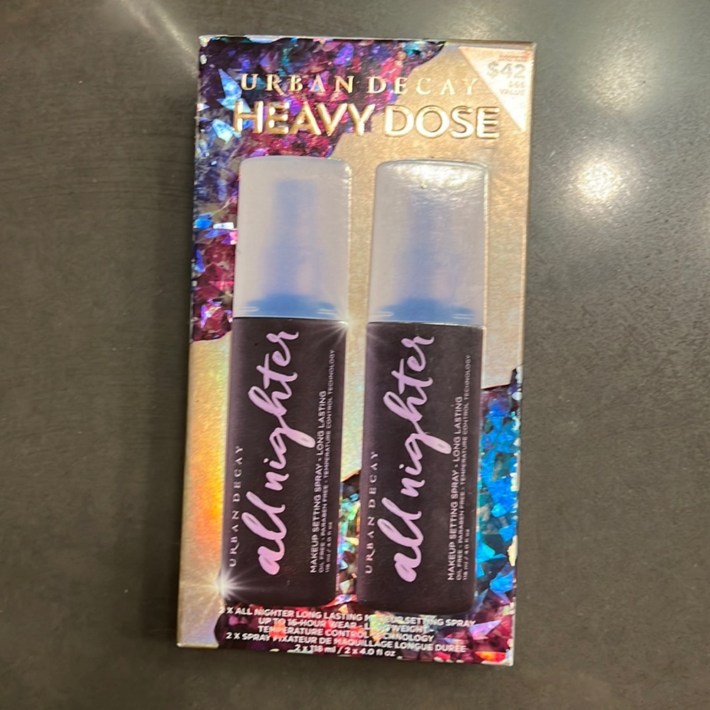 Brand New! Never been opened Urban Decay All Nighter Setting Spray pack!